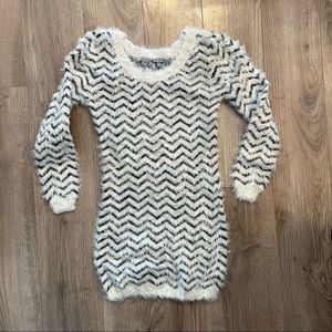 Cute fuzzy sweater/dress
